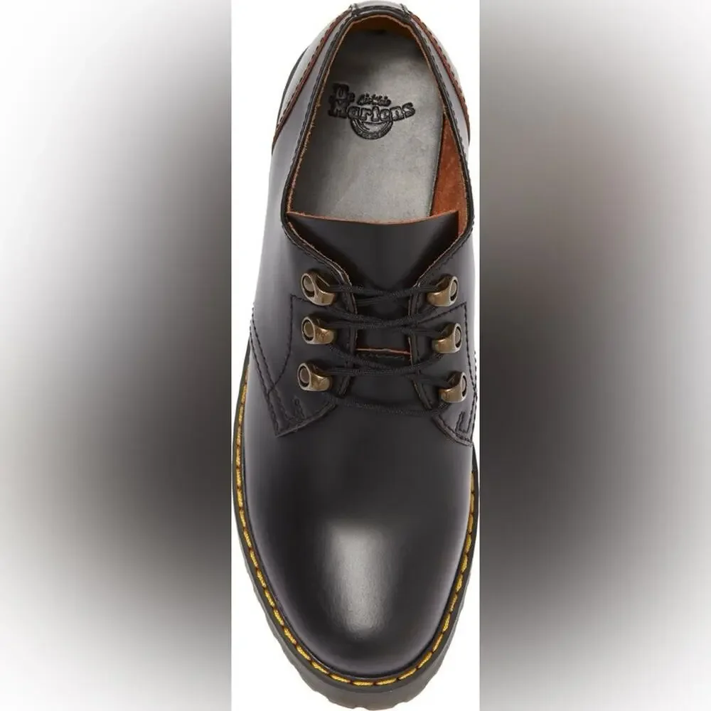 NIB Dr. Martens Leona Lug Sole Platform Derby